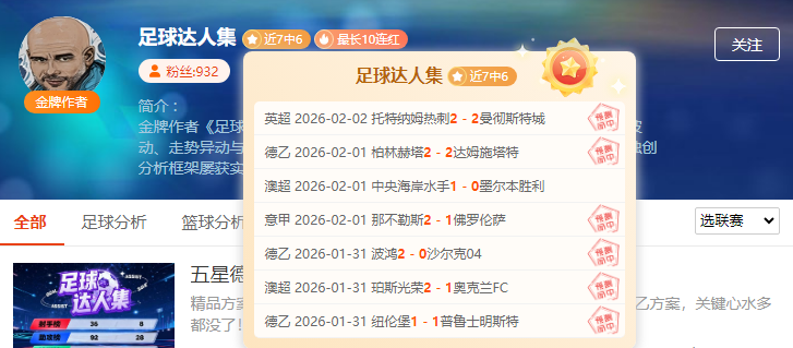 揭秘,周六,澳超焦点战,信誉第一